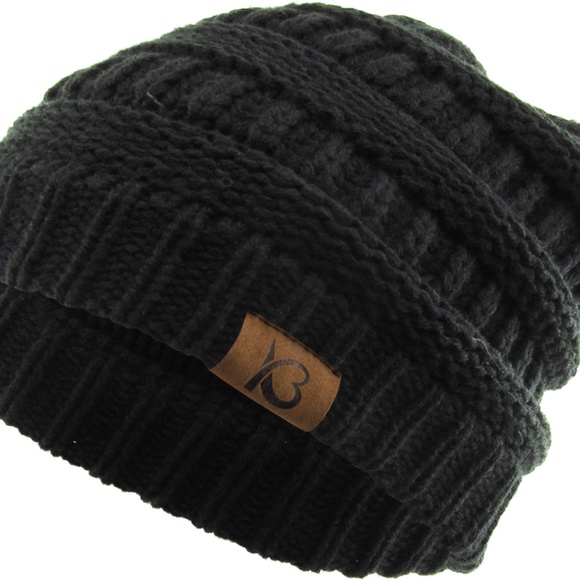 Cable Knit Ribbed Beanie - Picture 2 of 5